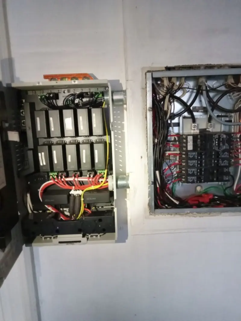 Electrical panel upgrade completed for Electrical Inspection in Buda